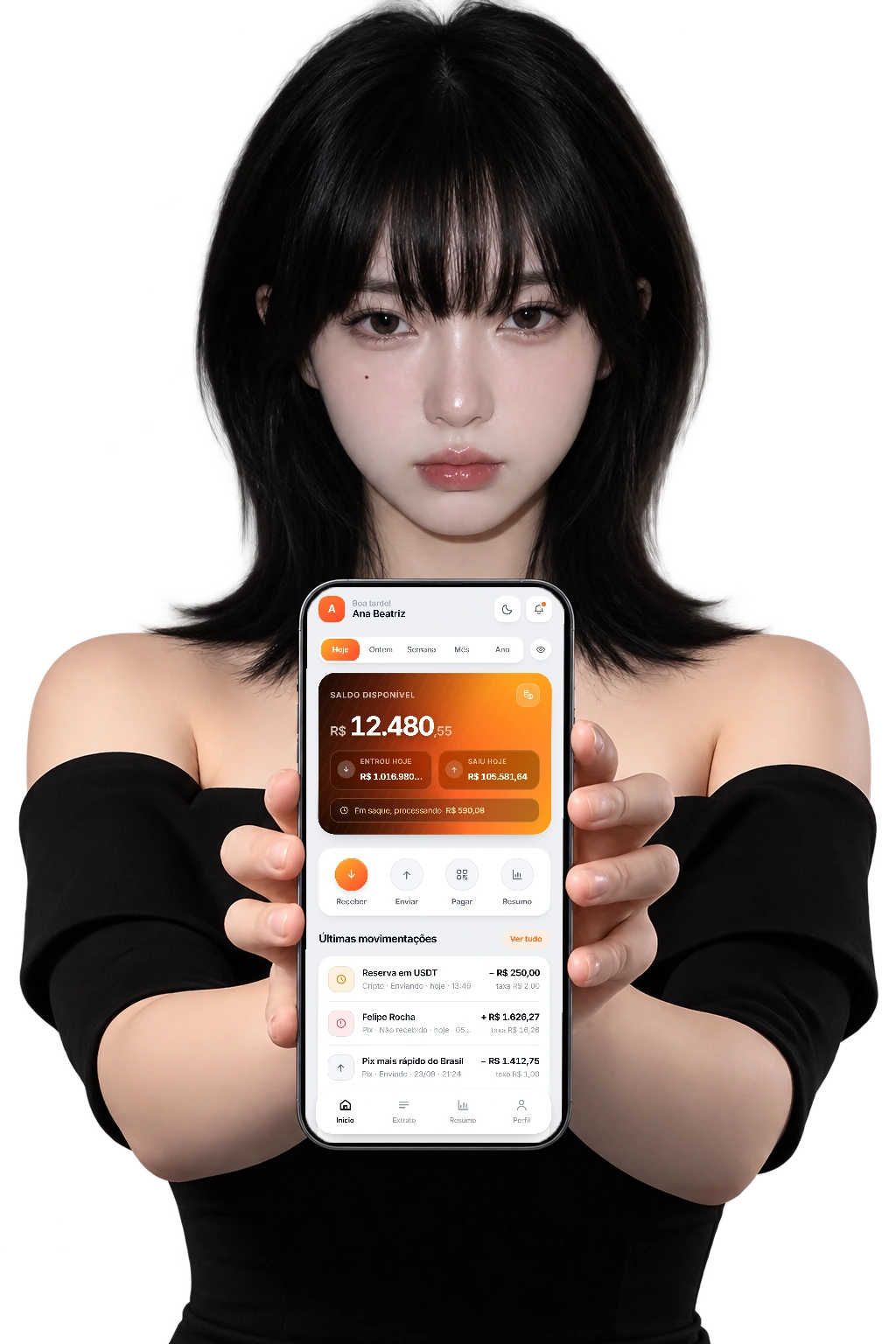 Checkout criado no builder visual da SafiPay